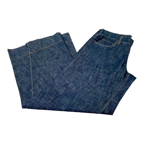 Cache Denim - Cachè Size 8 Wide Leg Denim Trousers